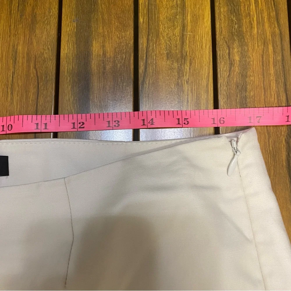 Lafayette 148 New York Women’s Cropped Bleecker Pants Size 10 Ivory Quiet Luxury